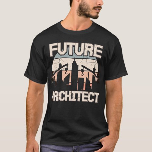 Architect Student Future Architect Retro T_Shirt