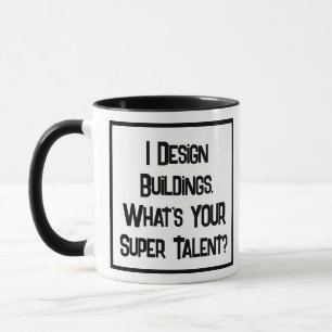 Architect Super Talent. Two Tone Coffee Mug