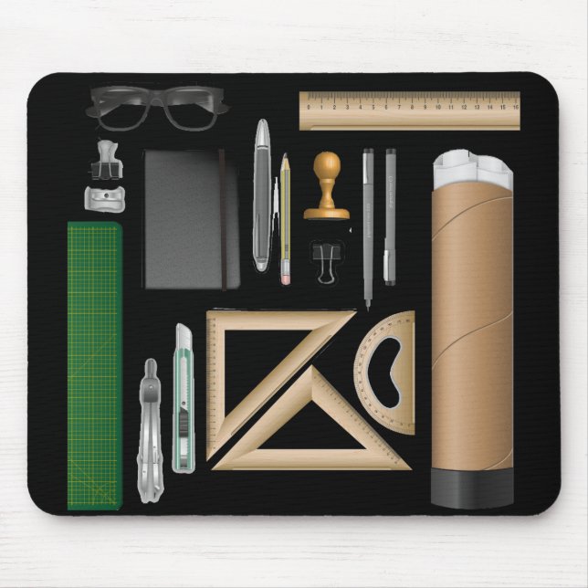 architect table mousepad (Front)