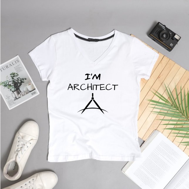 Architect TShirt, Architect Student Tee ("Architects: We build dreams.")