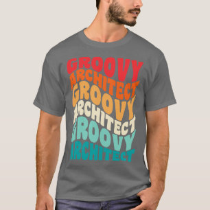 Architect Vintage Retro 60s 70s 80s Vibes T-Shirt