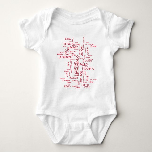 Architects Baby Bodysuit (Front)