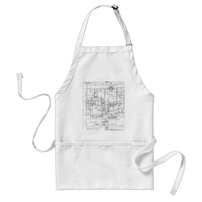 Architects Everything! Adult Apron (Front)