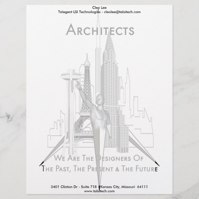 Architects Letterhead (Front)