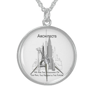 Architects Sterling Silver Necklace