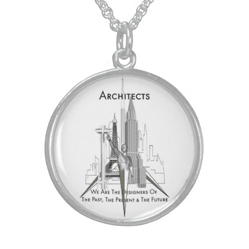 Architects Sterling Silver Necklace