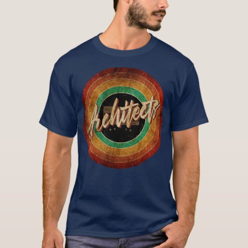 Architects Vintage Circle Art T_Shirt