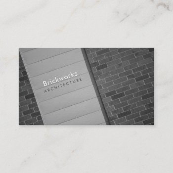 Architectural Abstract Business Card by artNimages at Zazzle