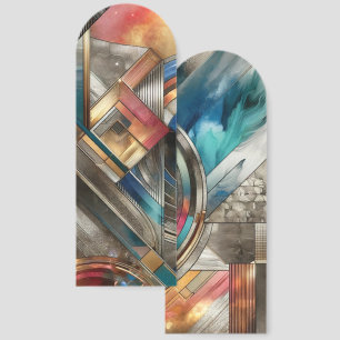 Architectural Abstract Custom Bookmark