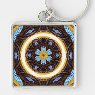 Architectural Abstract Keychain