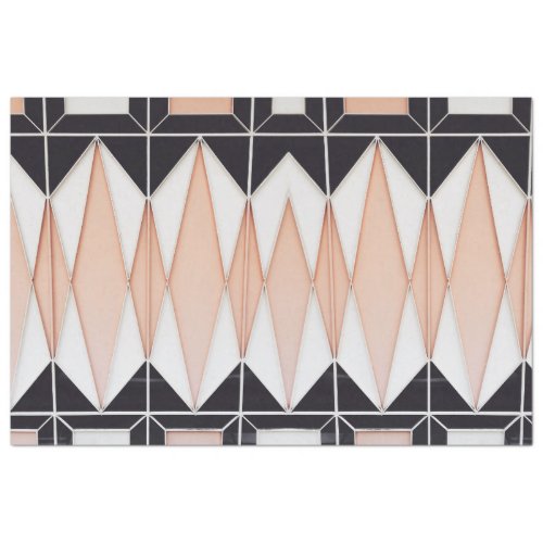 ARCHITECTURAL ART DECO DESIGN ELEMENT TISSUE PAPER