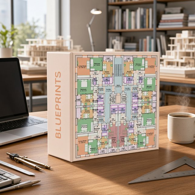 Architectural Blueprints Binder (Creator Uploaded)