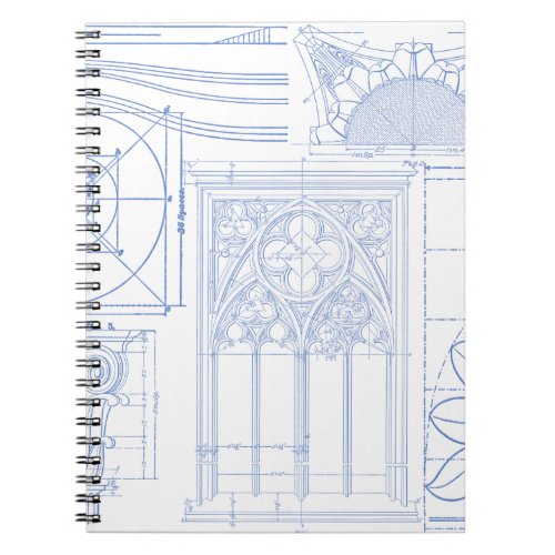 Architectural Blueprints Notebook