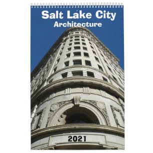 Architectural Calendar of Salt Lake City - 2021