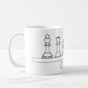 Architectural Chess Pieces Coffee Mug