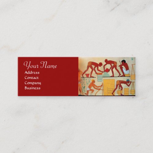 ARCHITECTURAL CONSTRUCTION  MONOGRAM MINI BUSINESS CARD