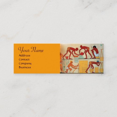 ARCHITECTURAL CONSTRUCTION  MONOGRAM MINI BUSINESS CARD