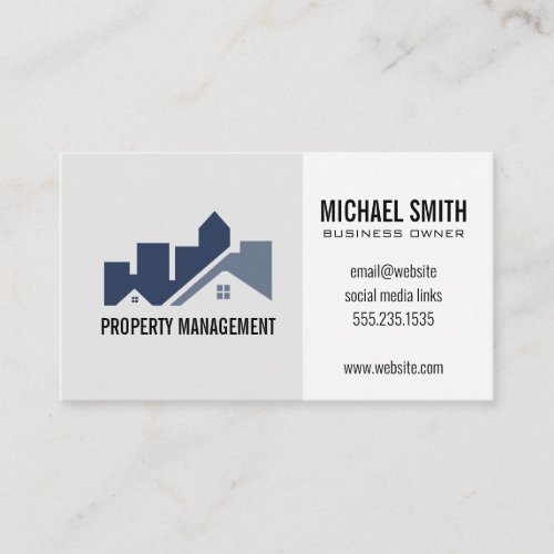 Architectural Construction Real Estate Logo Business Card