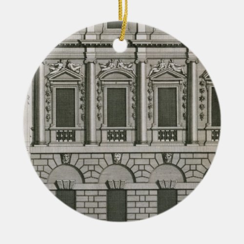 Architectural design demonstrating Palladian propo Ceramic Ornament