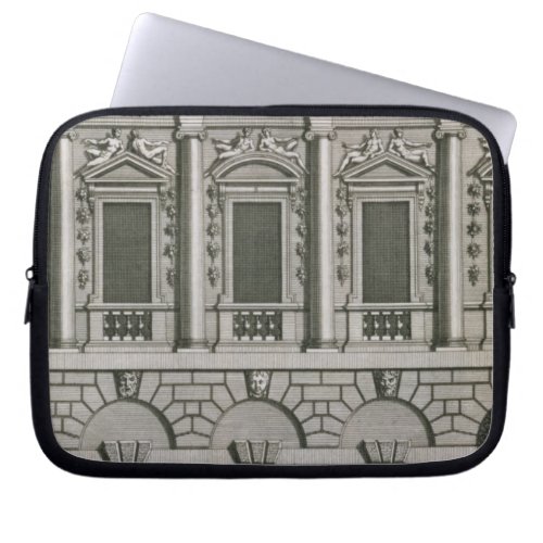 Architectural design demonstrating Palladian propo Laptop Sleeve