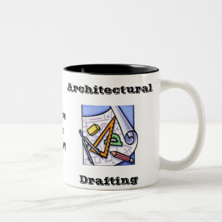Architectural Drafting Two-Tone Coffee Mug