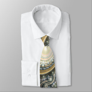 Architectural fractal Neck Tie