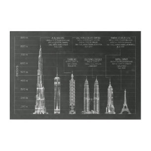 Architectural Heights Acrylic Print