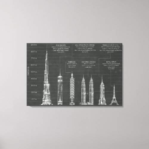 Architectural Heights Canvas Print