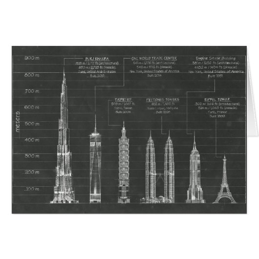 Architectural Heights Cards (Front Horizontal)