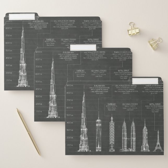 Architectural Heights File Folder (Set)
