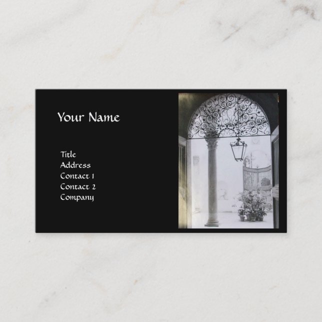 ARCHITECTURAL INTERIOR BUSINESS CARD (Front)