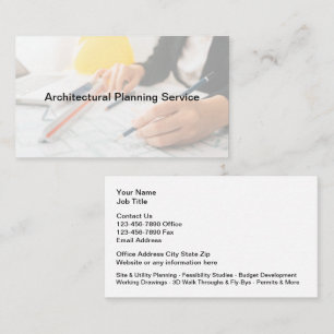 Architectural Planning Custom Business Cards