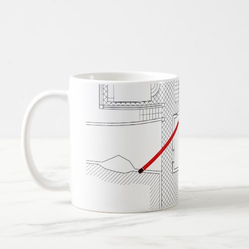 Architectural project drawing Architects Coffee Mug