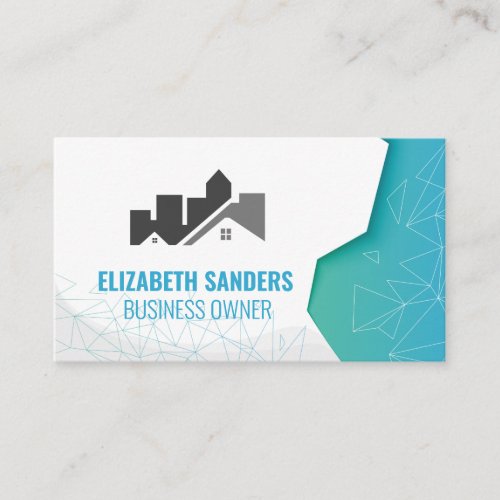 Architectural Real Estate Logo Business Card