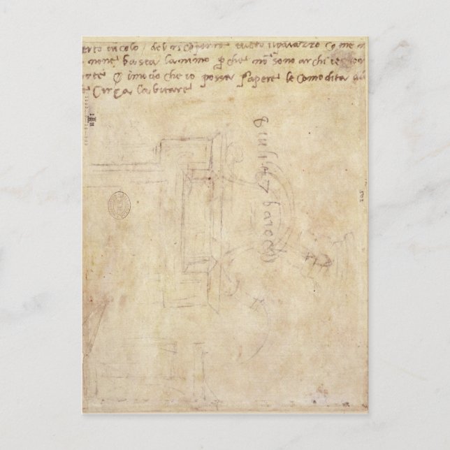 Architectural Study with Notes (Front)