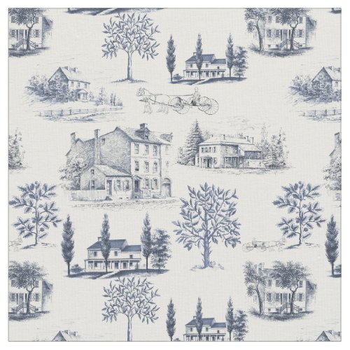 Architectural Toile Fabric