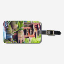 Architectural Tree House Digital Art