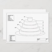 Architectural Wedding Cake (Front/Back)