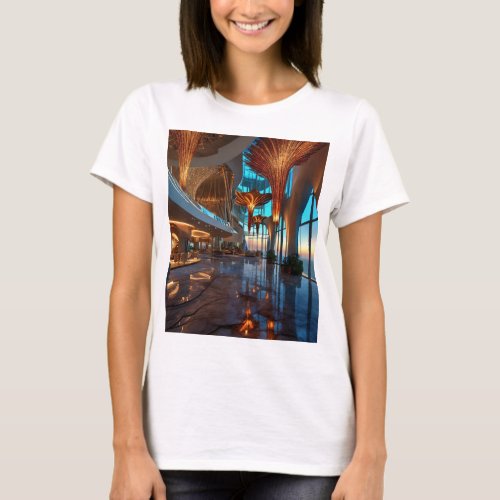  Architectural Wonderland Gaudi  Calatrava Insp T_Shirt
