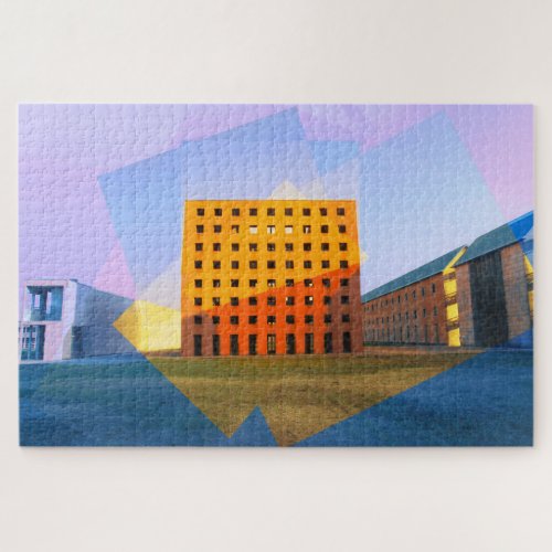 Architecture Aldo Rossi building in Modena Italy Jigsaw Puzzle