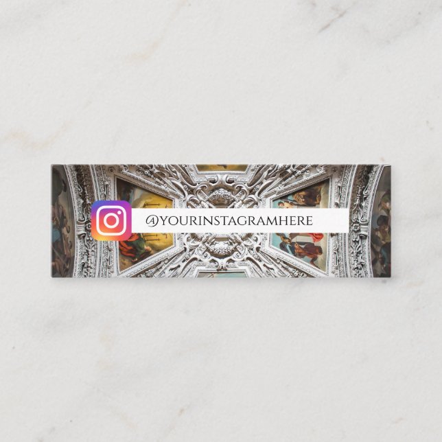 Architecture Ancient Art Mini Business Card (Front)