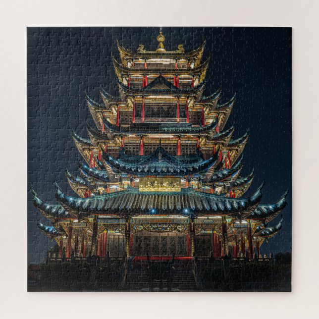 Architecture Collection - Pagoda Jigsaw Puzzle (Vertical)