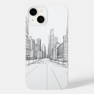 Architecture Drawing Case-Mate iPhone 14 Case