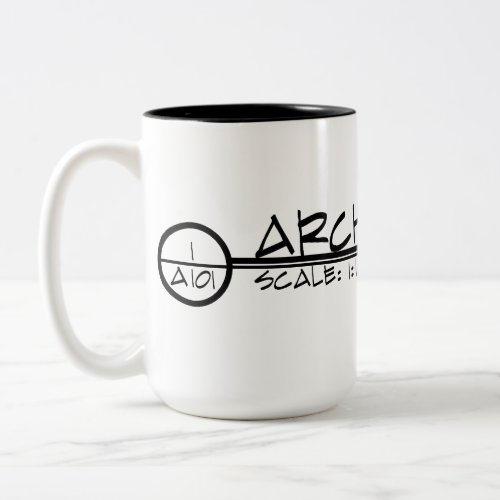 Architecture Drawing Title Mug dark