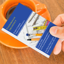 Architecture Engineering Business Card Template