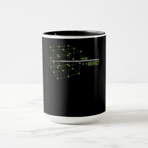 Architecture Future Architect Cube Design Gift Mug