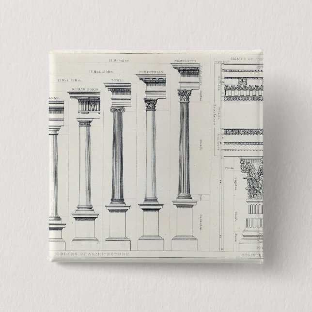 Architecture I: Orders of Architecture Button (Front)