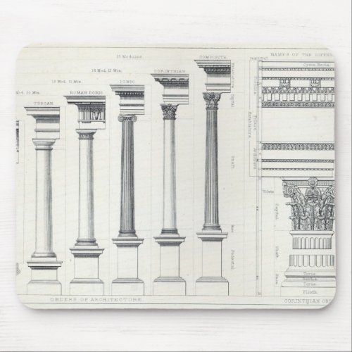 Architecture I Orders of Architecture Mouse Pad