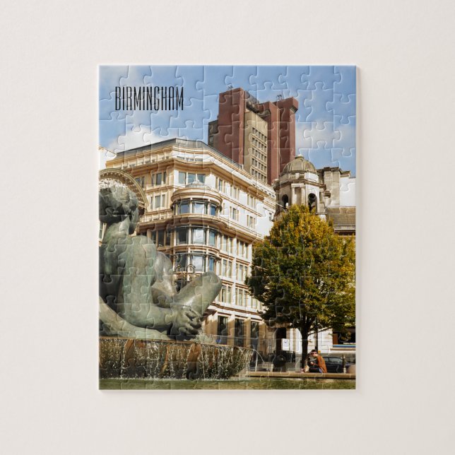 Architecture in Birmingham, England Jigsaw Puzzle (Vertical)