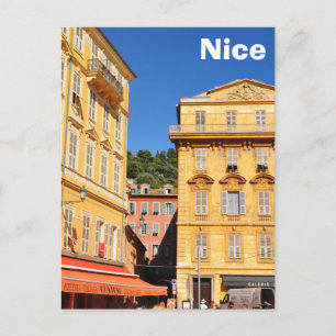 Architecture in Nice, France Postcard